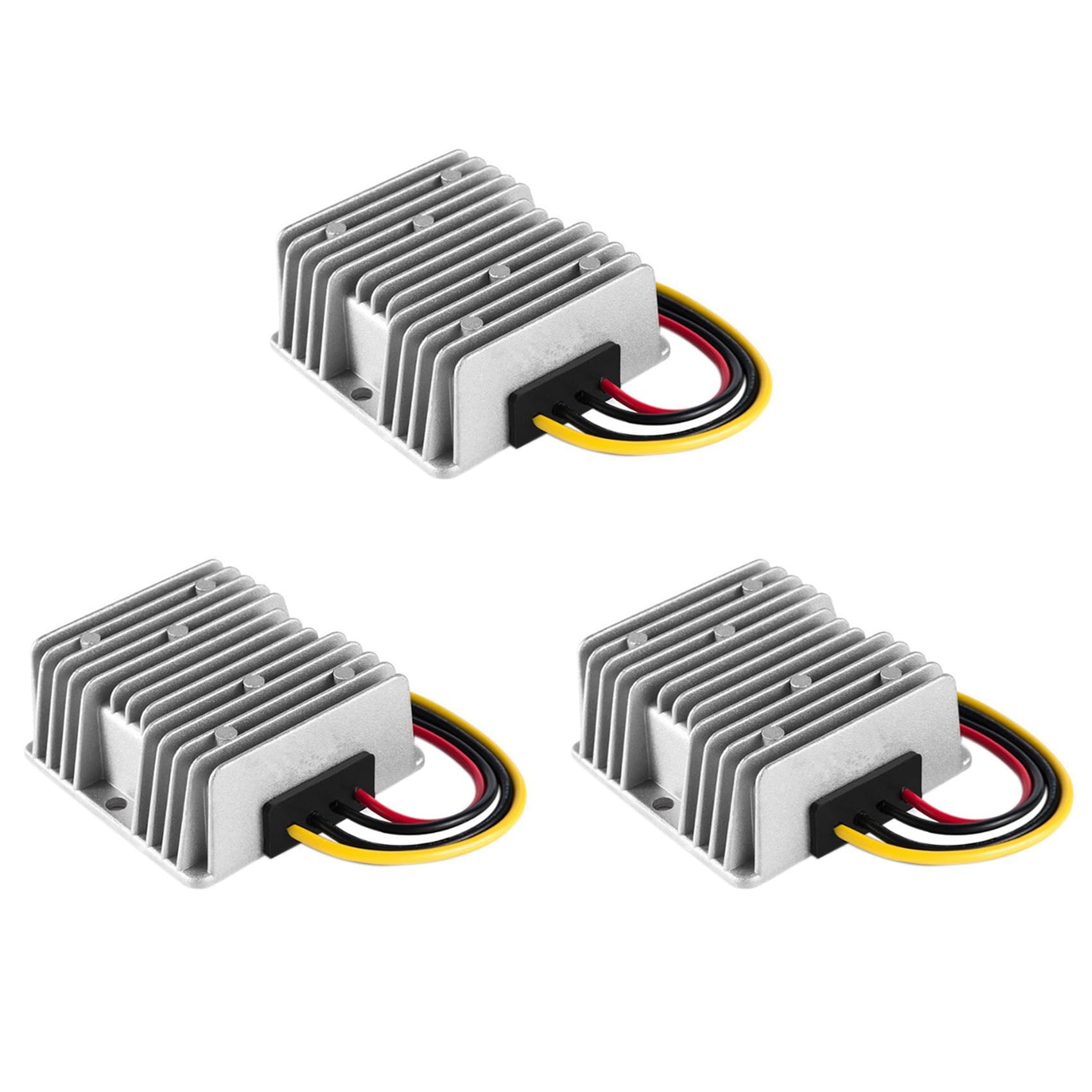 Jnchdghwa Silver 3X Dc 12 / 24V To Dc 48V 5A 240W Voltage Converter Regulator Dc/Dc Boost Transformer Waterproof