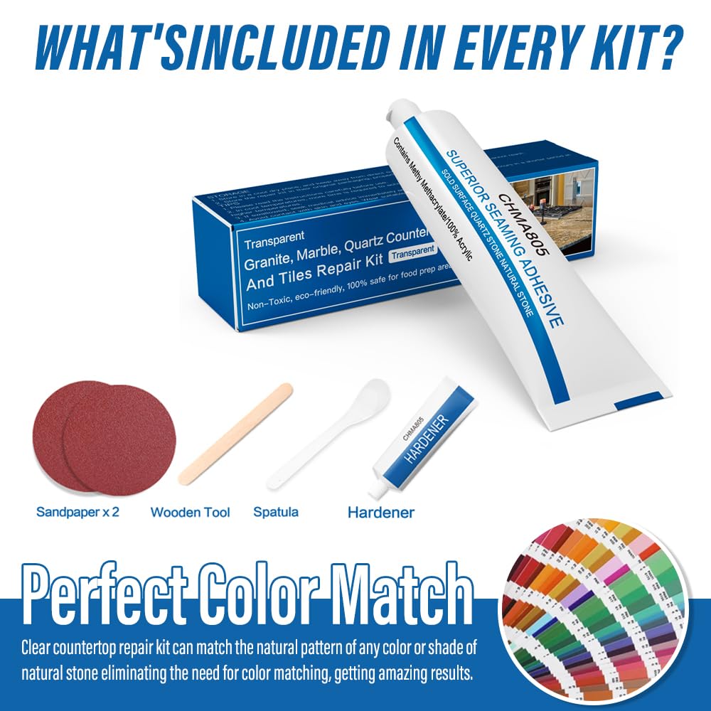 Revive Your Surfaces: The Ultimate Quartz and Granite Countertop Repair Kit Review