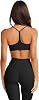 Sujetador Deportivo LASLULU para Mujer, Sexy de Espalda Y, con Relleno, Racerback, de Tirantes Finos, para Entrenamiento, Yoga y Gimnasio 7