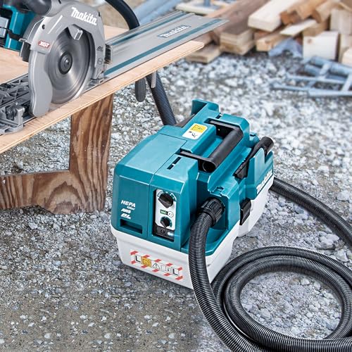 Makita VC013GLZ03 Aspirateur sans Fil 40 V Max. (sans Batterie, sans Chargeur)