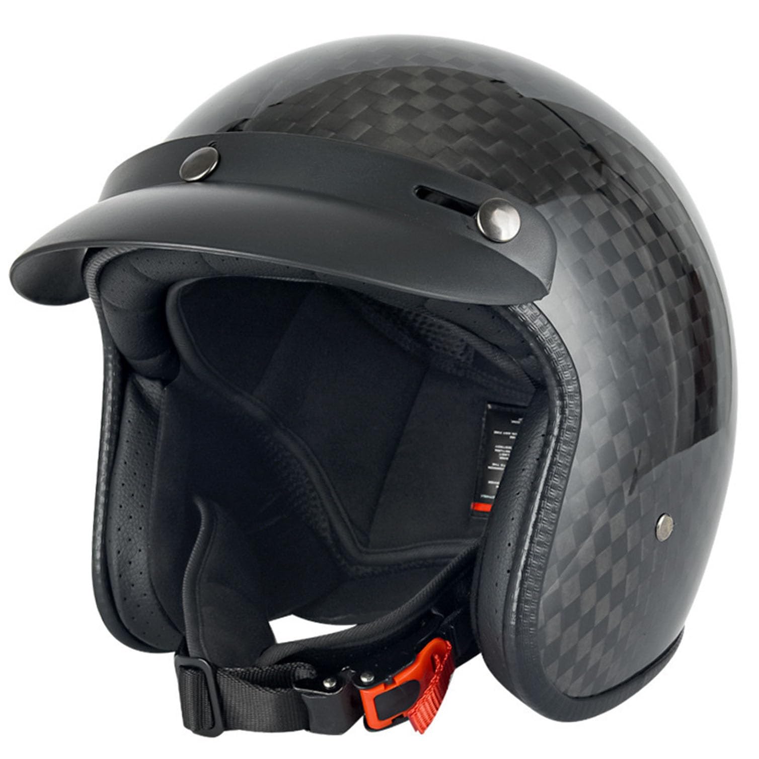 Casques moto jet de qualité supérieure style rétro pour scooter vintage 2XL