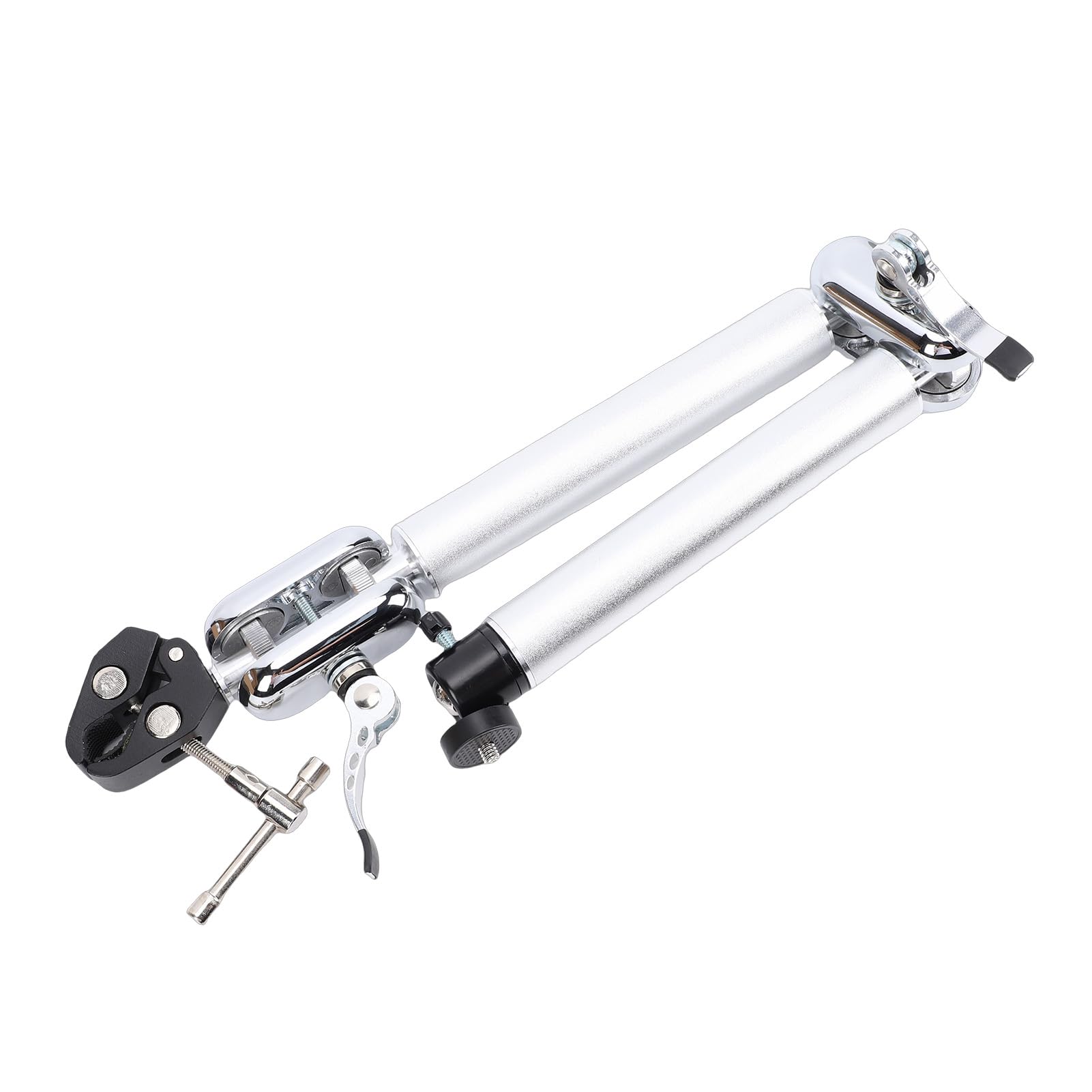Supporto per Telecamera con Braccio Articolato, Design con Testa a Sfera Supporto Regolabile a 360 Gradi con Interfaccia a Vite Standard da 1/4 di Pollice, Ideale per Action Camera, Luce