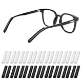 Hzran 20 Pairs Anti-Slip Silicone Glasses Ear Cushions&comma; Silicone Ear Grip Sleeve Retainer for Eyeglasses