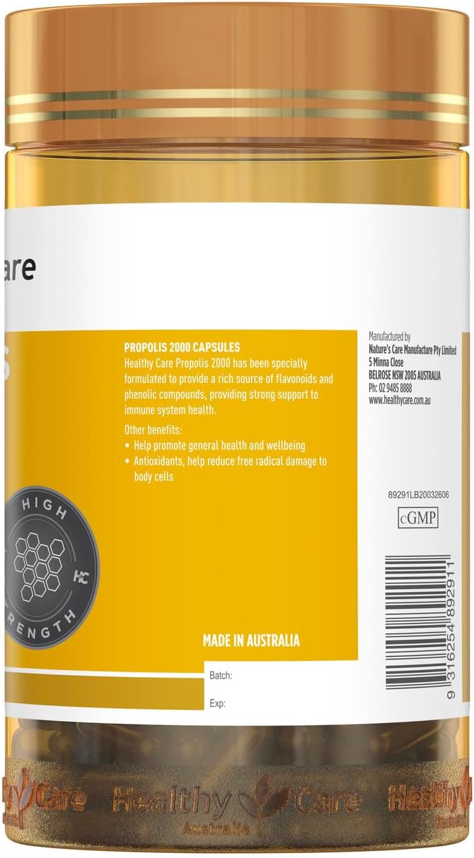 Healthy Care Parallel Import Propolis 2000 200Capsules - Image 4