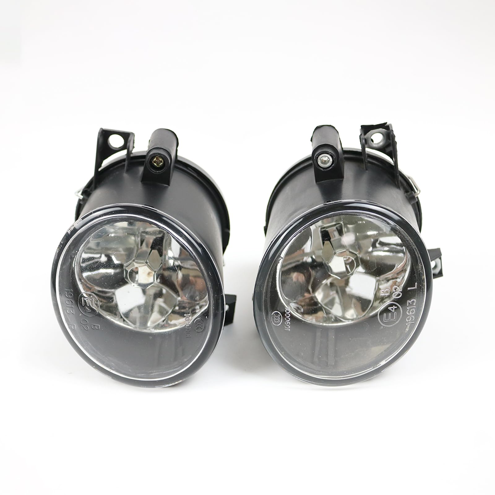 Generic Car Front Fog Light Lamp Without Bulbs 6Q0941699 6Q0941700 For Seat Altea before facelift 2004 2005 2006 2007 2008 2009, Black