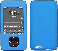 Vista 11 de Funda suave de silicona para receptor Dexcom G6 y Dexcom G7 (rosa intenso)