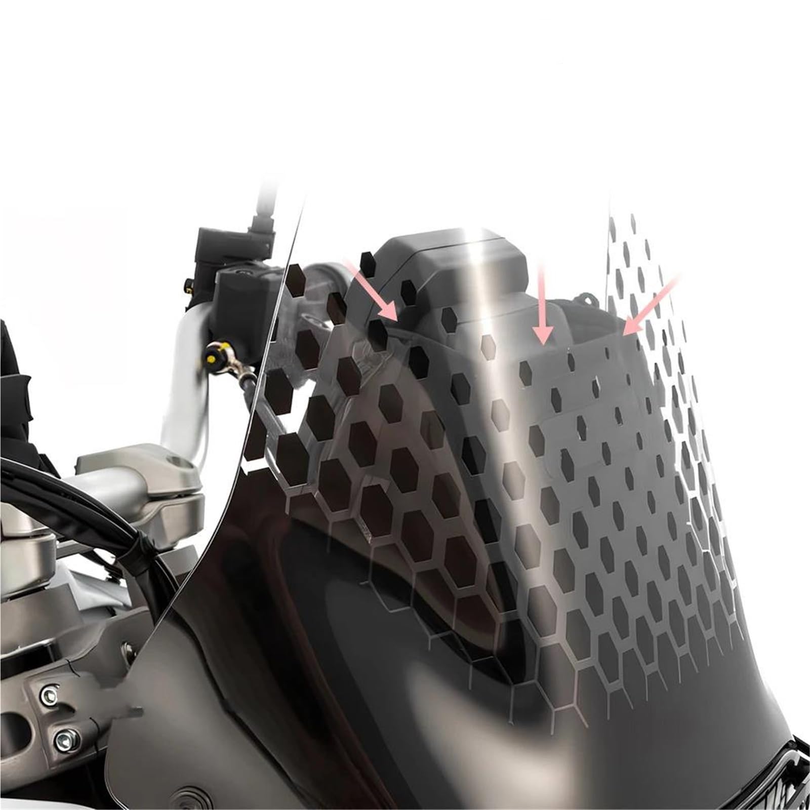 Bolsa De Cabina para Ducati Desert X DesertX 2022-2023 - Paquete De Almacenamiento De Equipaje, Bolsa De Viaje Impermeable para Parabrisas. Bolsas de Cuero y alforjas