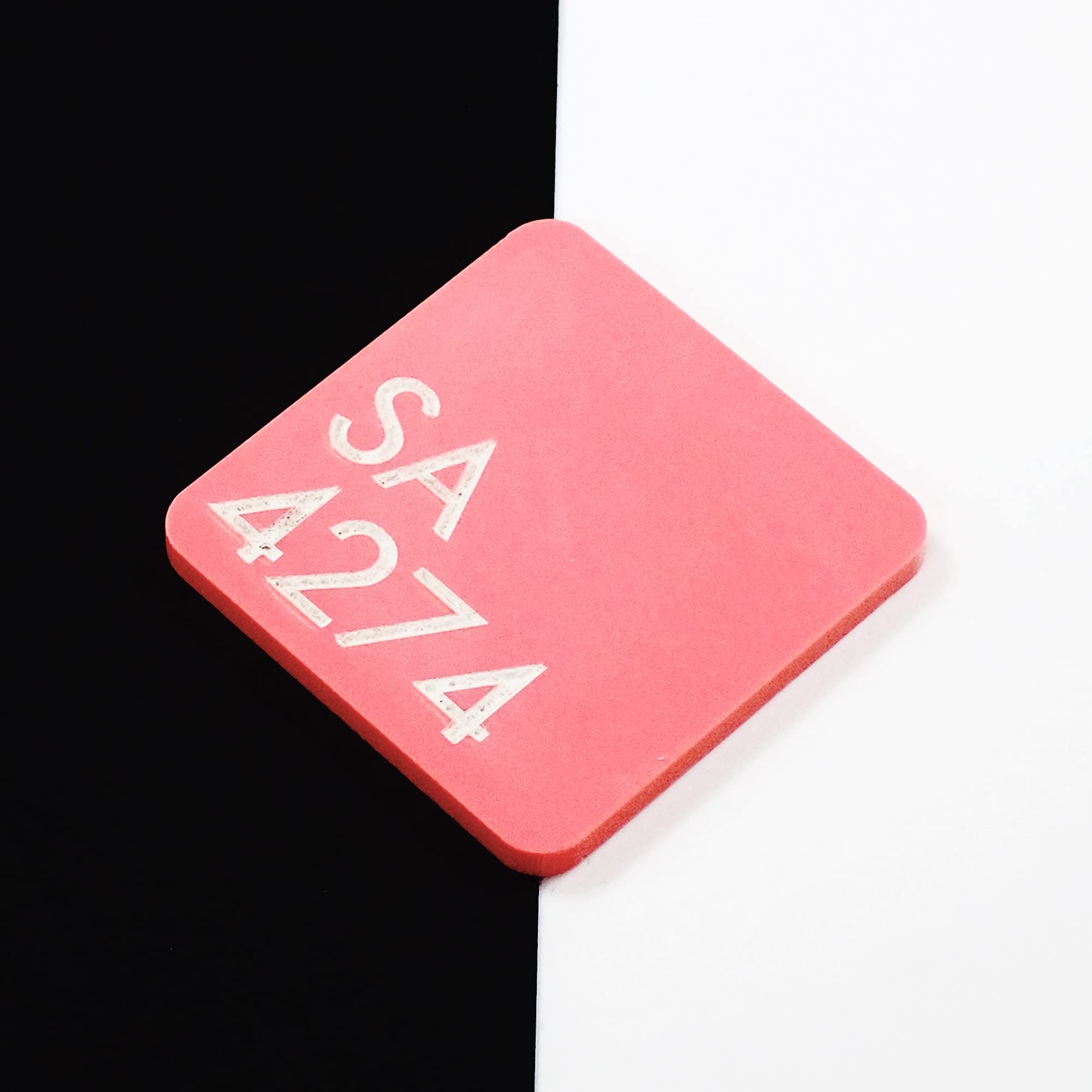 Raspberry Sherbet Sweet Pastels 3mm Thick Cast Acrylic Sheet, 500 x 300mm (19.7 x 11.8 inches) - Image 2
