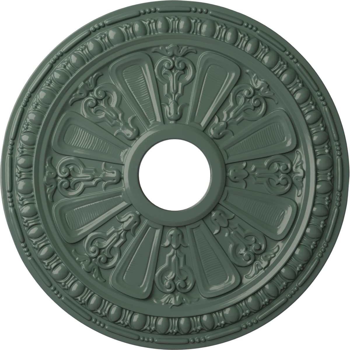 Ekena Millwork CM18RACBF Raymond Ceiling Medallion, Cloud Burst
