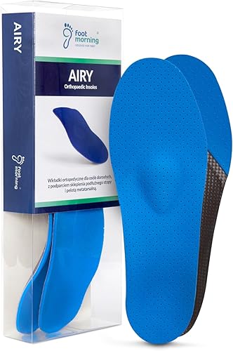 Foot Morning - Airy - Plantillas ortopédicas textiles y espuma EVA que absorben 
