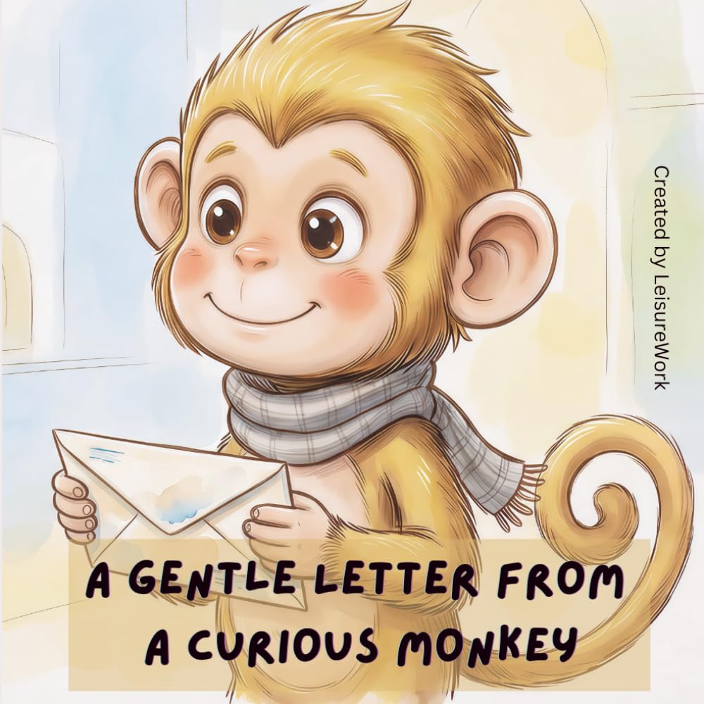 A Letter from a Curious Monkey Storybook for Kids: Learning to Find Your Way with a Brave Heart and a Curious Mind