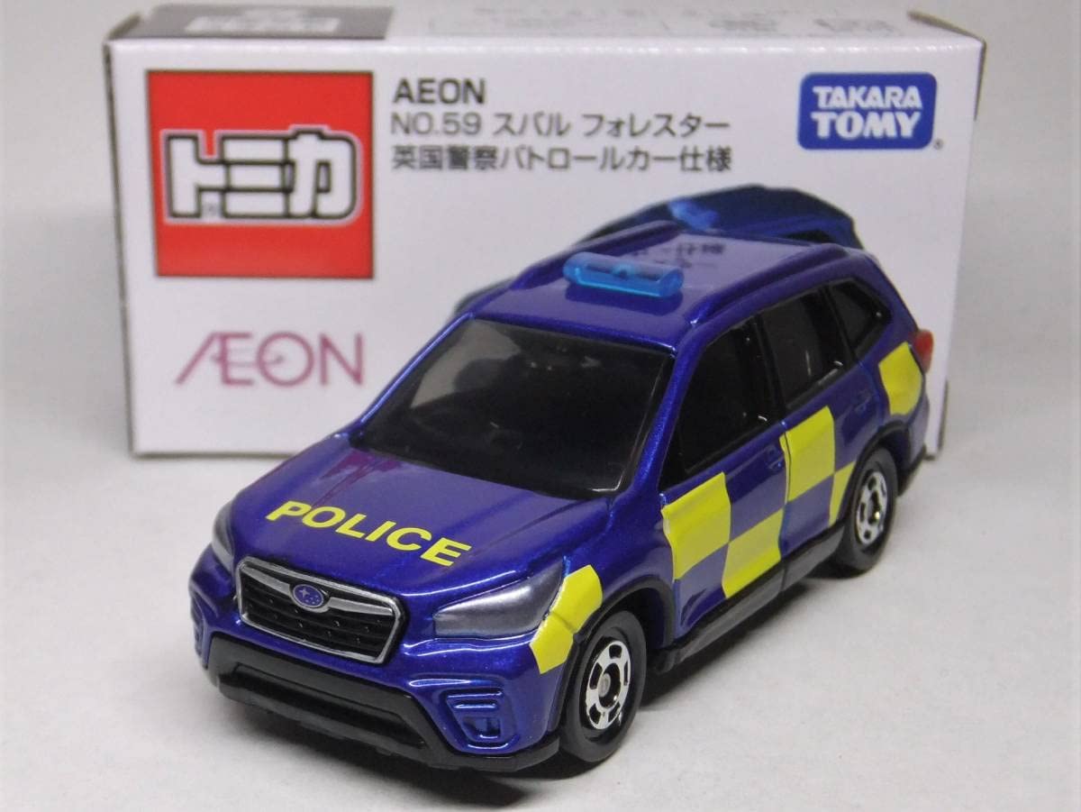 Amazon.co.jp: イオンオリジナル No.59 スバル フォレスター 英国警察 
