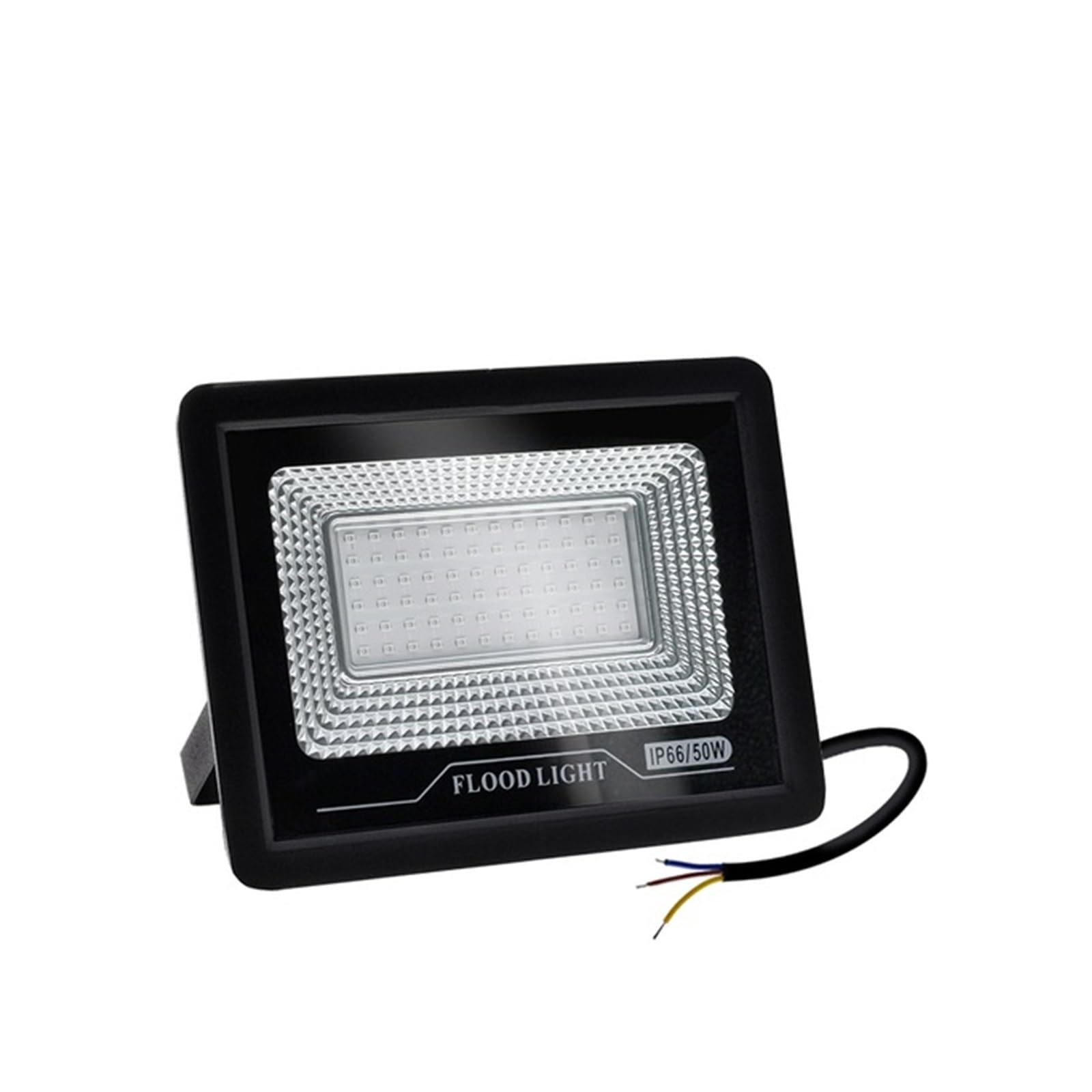 LLOOPK LED Flood Light, LED UV Floodlight 50W 100W Halloween Party Flood Lights 395nm 400nm IP66 Waterproof Ultraviolet Fluorescent Sta Lamp(50W)