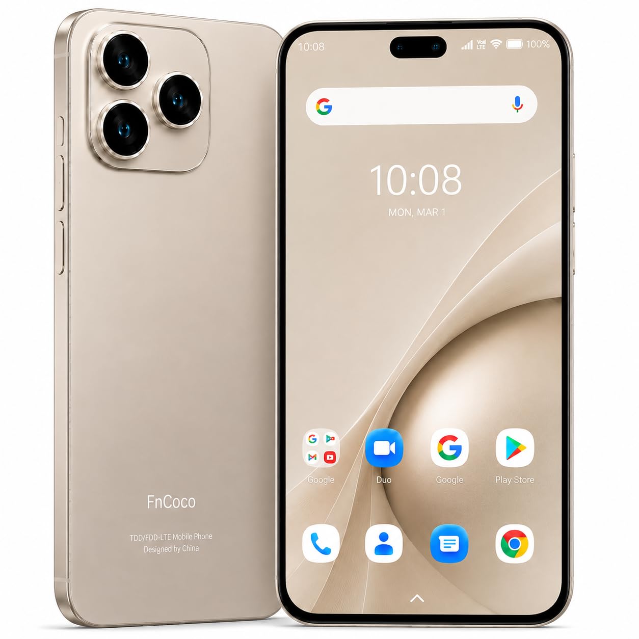A16 Pro Max Unlocked Android Phones, Gold