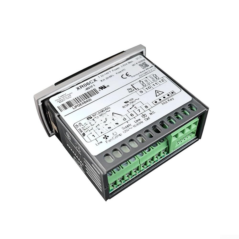 Thermostat 120V Temperaturregler für Kühlschränke W0302184 Digitaler Temperaturwächter Fühler Sensor Präzise Steuerung Einfach Installation