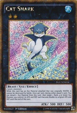 Cat Shark (PGL2-EN016) - Premium Gold: Return of The Bling - 1st Edition - Gold Secret Rare