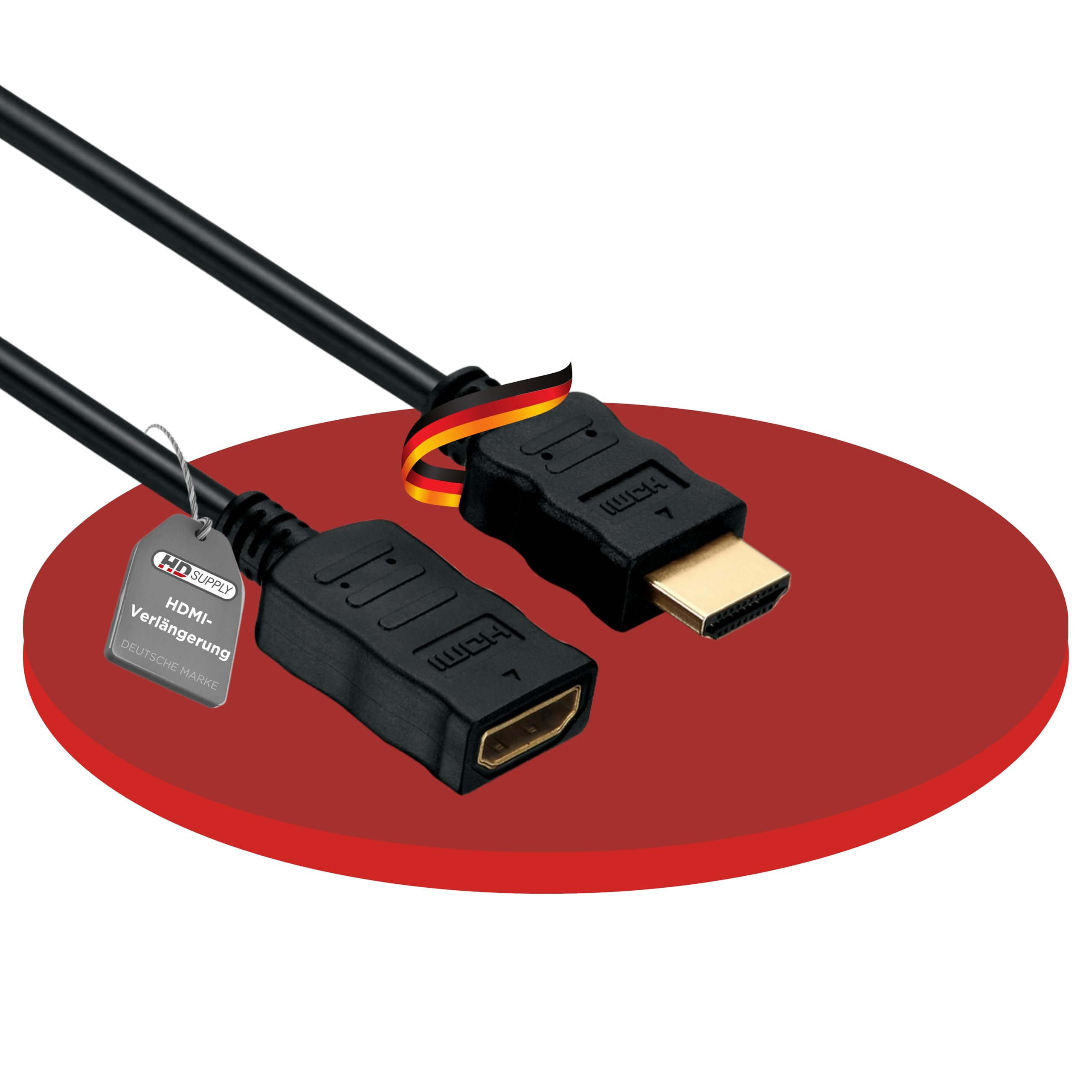 HDSupply High Speed HDMI Verlängerung mit Ethernet 0,50m