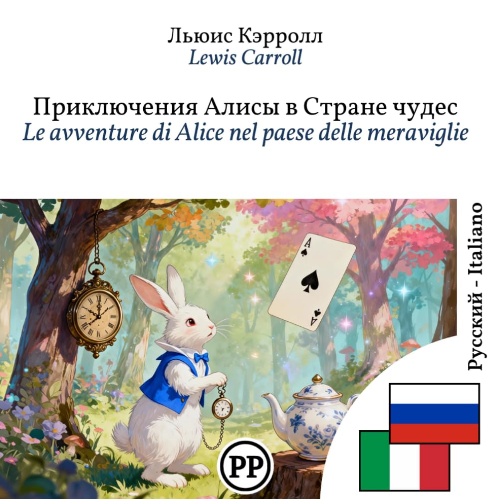 Le avventure di Alice nel paese delle meraviglie: libro bilingüe ruso-italiano (per imparare il russo)