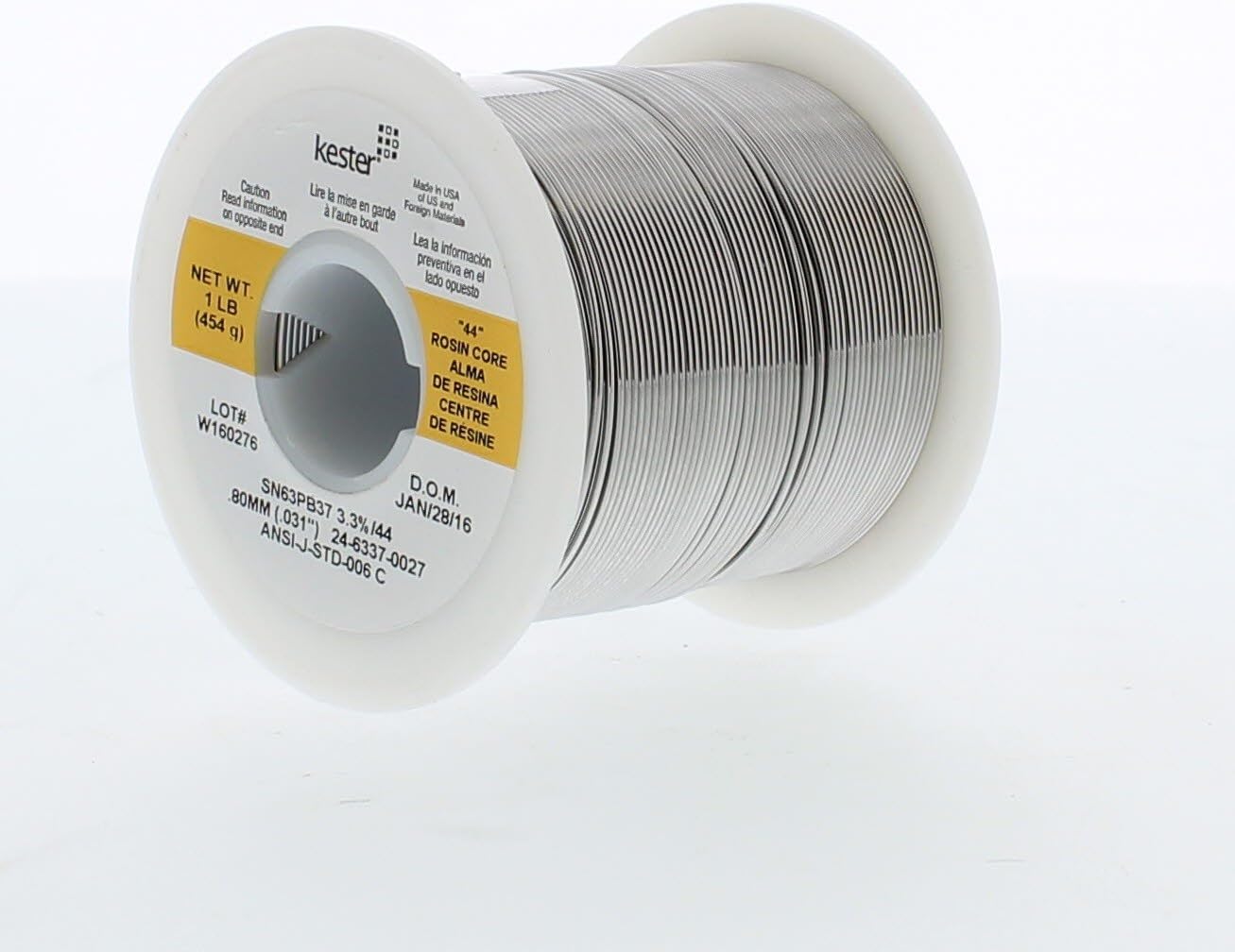 Get Special Price KESTER SOLDER 24-6337-0027 Solder Wire, 63/37 SN/PB, 183°C, 1LB