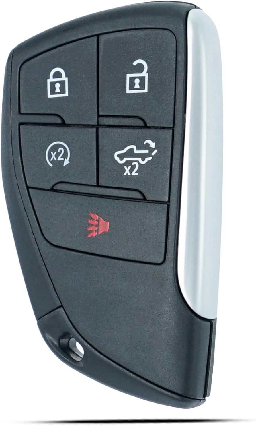 Key Fob Keyless Entry Fits for 2022 2023 2024 GMC Sierra Chevy Silverado1500 2500 3500 Smart Remote Control Key Replacement Push Start 5 Button FCC ID:YG0G21TB2 P/N:13548437