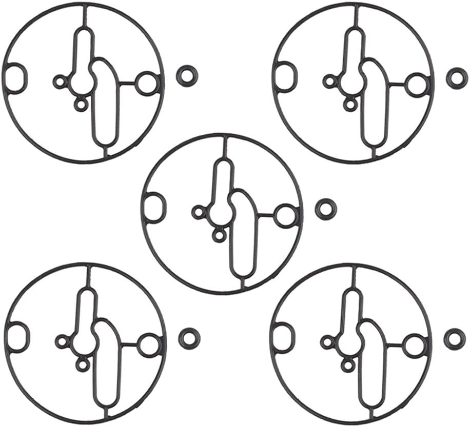 HIPA (Pack of 5) 698781 Float Bowl Gasket for 698781 Nikki Gasket Carburetor Rebuild Kit Troy-Bilt Toro Lawn Mowers