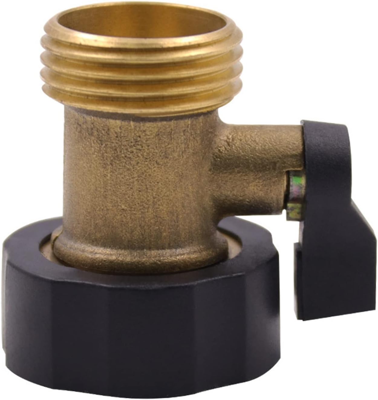 Garden Brass Straight-Through Ball Valve European 3/4 Inlet and Outlet Threaded Water Pipe Joints