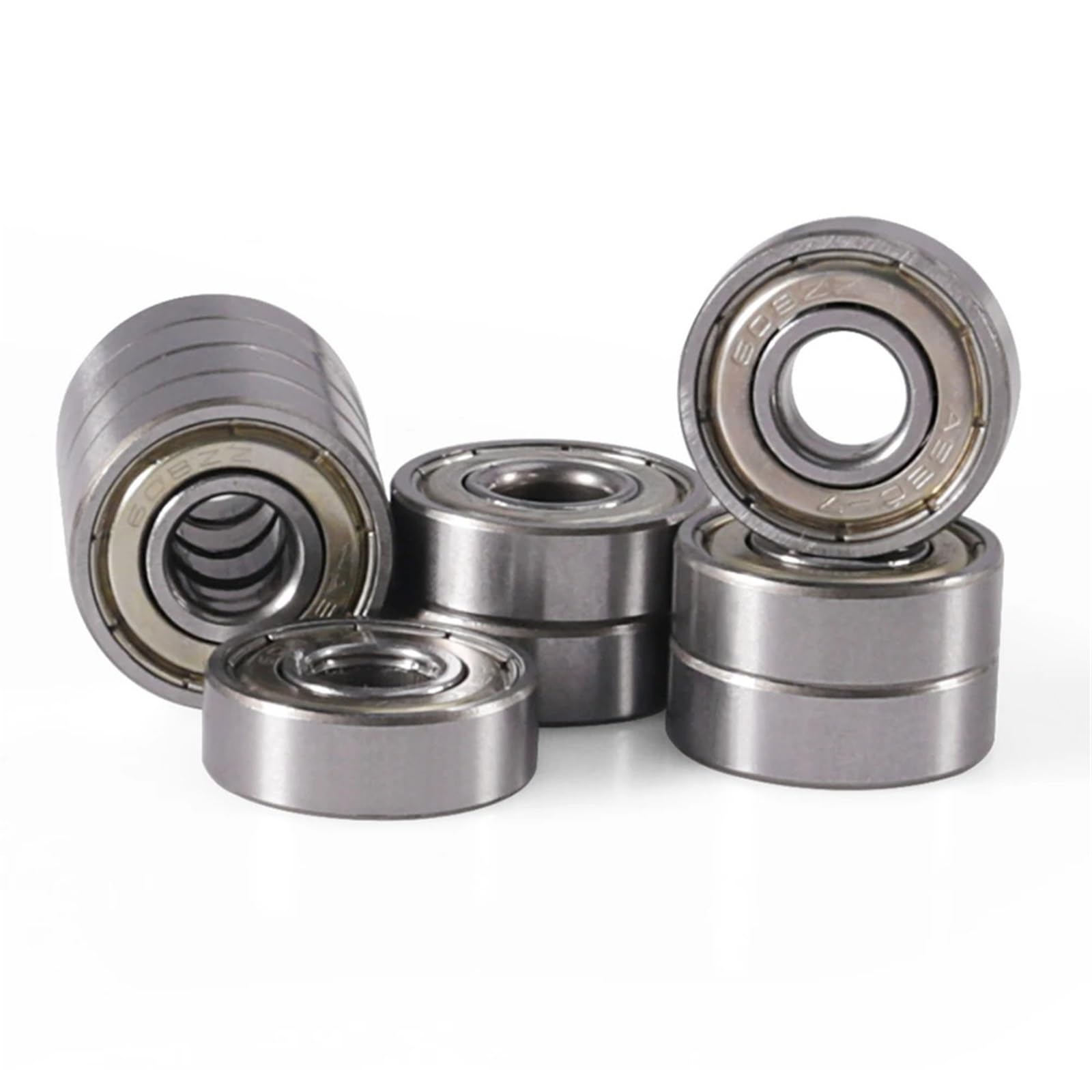 WEUSANXPL 10PCS Double Shield Miniature high Carbon Steel Bearing 608zz 623zz 624zz 635zz 626zz 688zz 3D Printer Parts 608Rs 608 Bearing(623zz)
