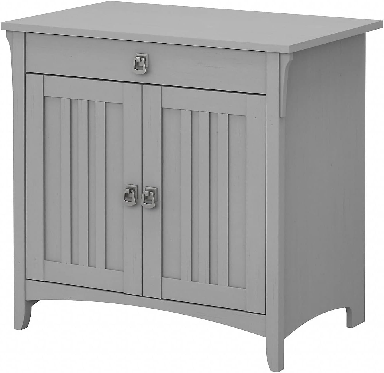 Bush Furniture Salinas Secretary Desk with Keyboard Tray and Storage