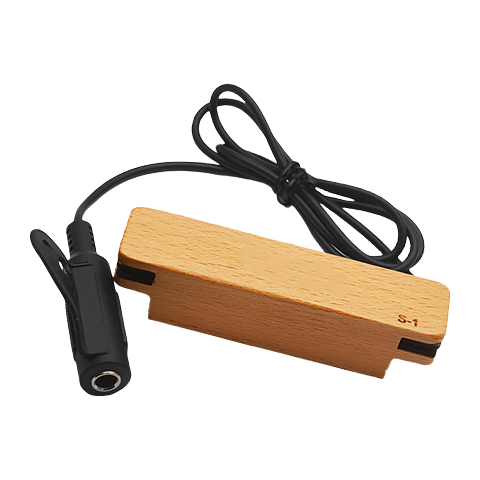 Capteur de guitare folk magnétique en bois idéal pour jouer sur scène et amplifier votre son