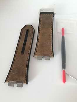 【新品未使用、互換ベルト、バックル付】ウブロ　ビッグバン　ウニコ　交換ベルト Amazon.co.jp: 互換ベルトバックル付ウブロ ビッグバン ウニコ