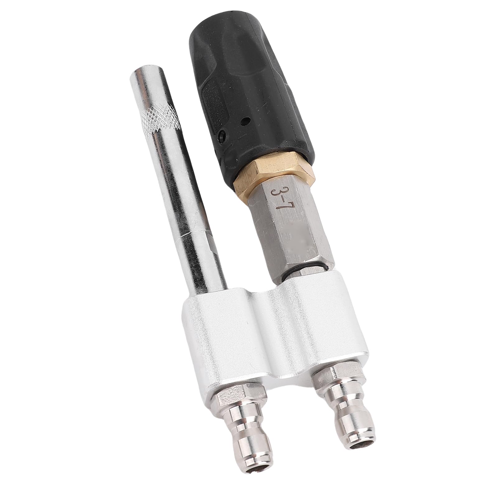 Boquilla de lavado a presión 3, punta de 7 Gpm con conector rápido de 4 pulgadas para tareas altas y múltiples