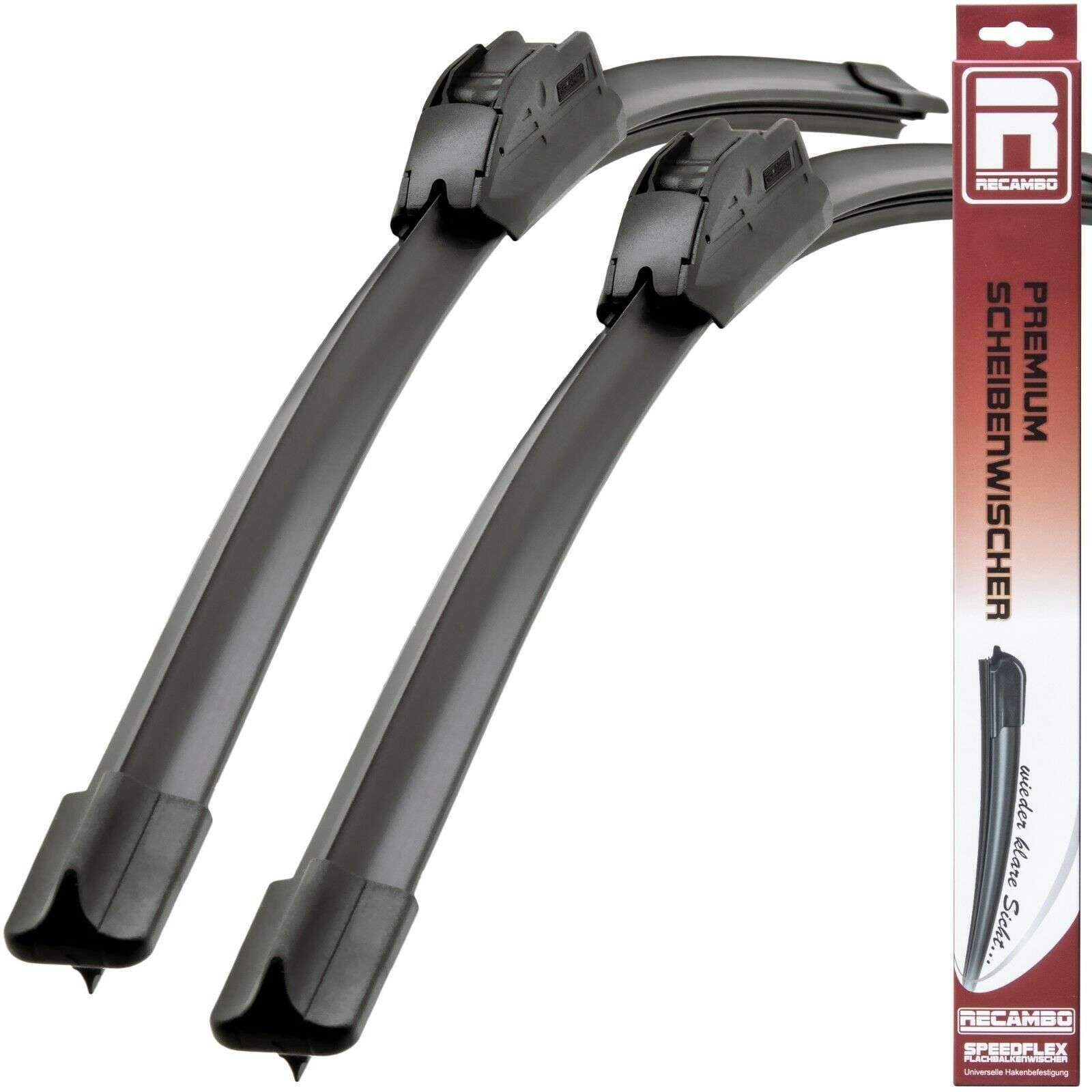 Recambo Limpiaparabrisas delanteros compatibles con Opel Insignia B | Opel Insignia MK1 | año de fabricación a partir de 2017 > (juego de 2 unidades: 600 mm/500 mm)