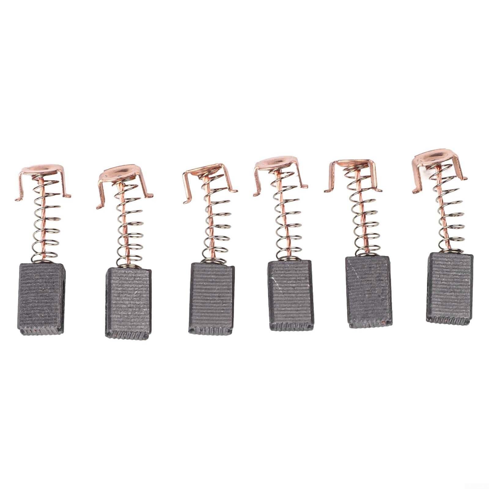 HpLive 6 Spazzole Di Carbone 5 X 8 X 12 Mm Ricambi Per Smerigliatrice angolare Per G720, In Carbonio E Metallo, Durevole, Adatto Per Motori Elettrici E