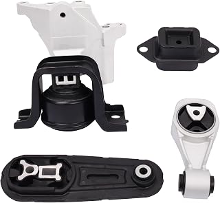 LiangDanAuto Engine Transmission Mount Kit for 2013-2019 Nissan Sentra 1.8L CVT - 4pc OEM Replacement A7382 A7380 A7376 A4360