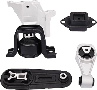 Engine Motor Transmission Mount Kit Compatible with 2013-2019 Sentra L4 1.8L AUTO CVT,Replace OE A7382 112201KG0A A7380 112101KC0B A7376 113501KC0A A4360 113601KA0A Set of 4