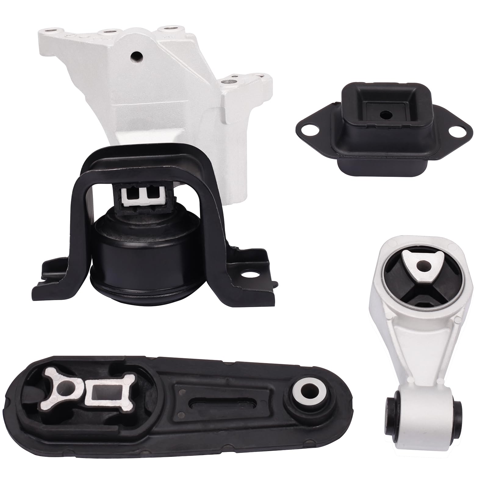 Engine Motor Transmission Mount Kit Compatible with 2013-2019 Sentra L4 1.8L AUTO CVT,Replace OE A7382 112201KG0A A7380 112101KC0B A7376 113501KC0A A4360 113601KA0A Set of 4