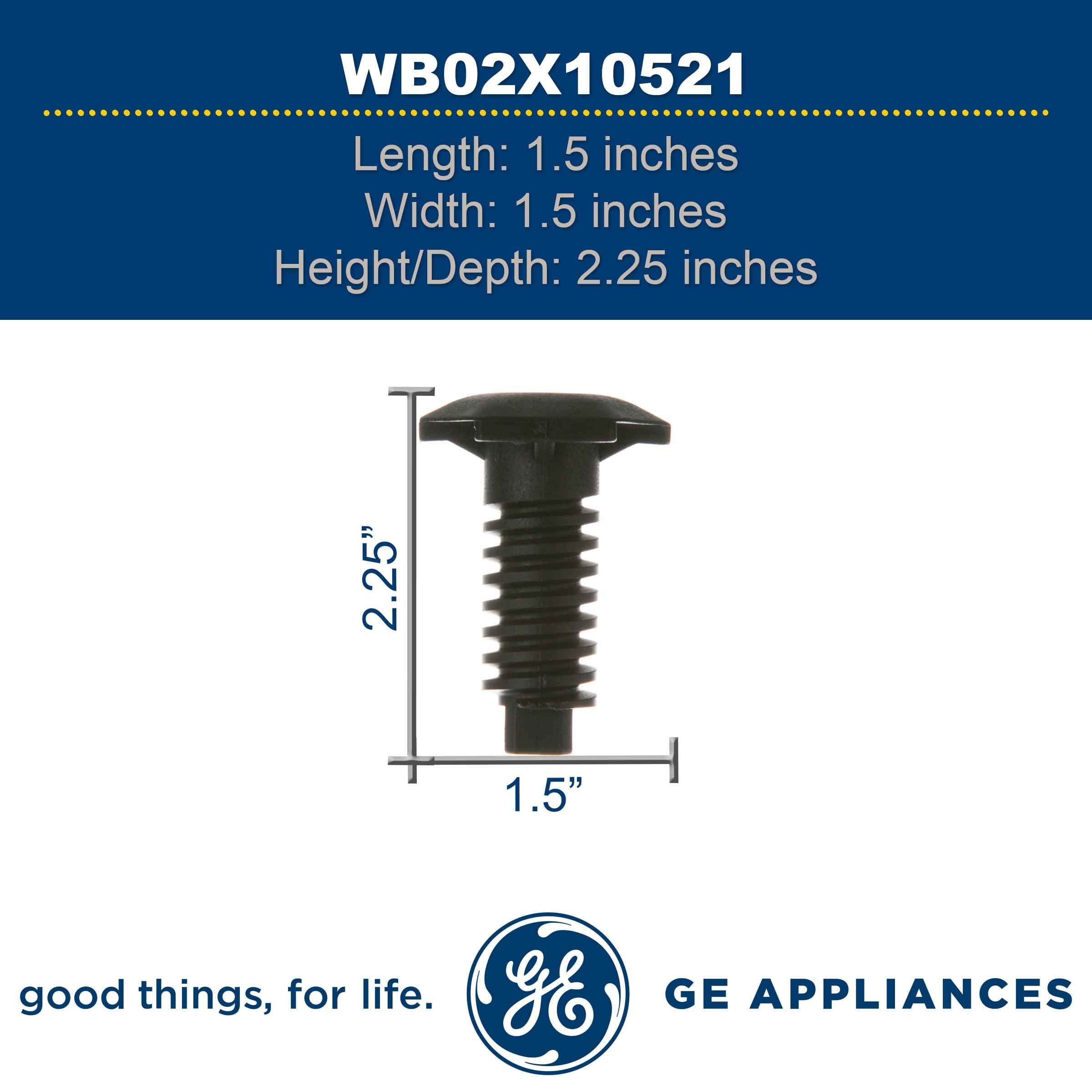 Gambe Regolabili Per Fornello GE WB02K10182 - Ricambio Originale Kenmore Compatibile