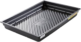 Justrite 28719 EcoPolyBlend Polyethylene Spill Tray, 47
