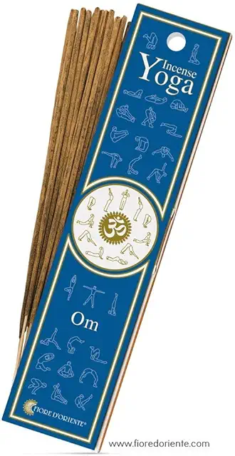 Yoga Incense Sticks: AUM Mantra Traditional Honey Scent - 10 Pack