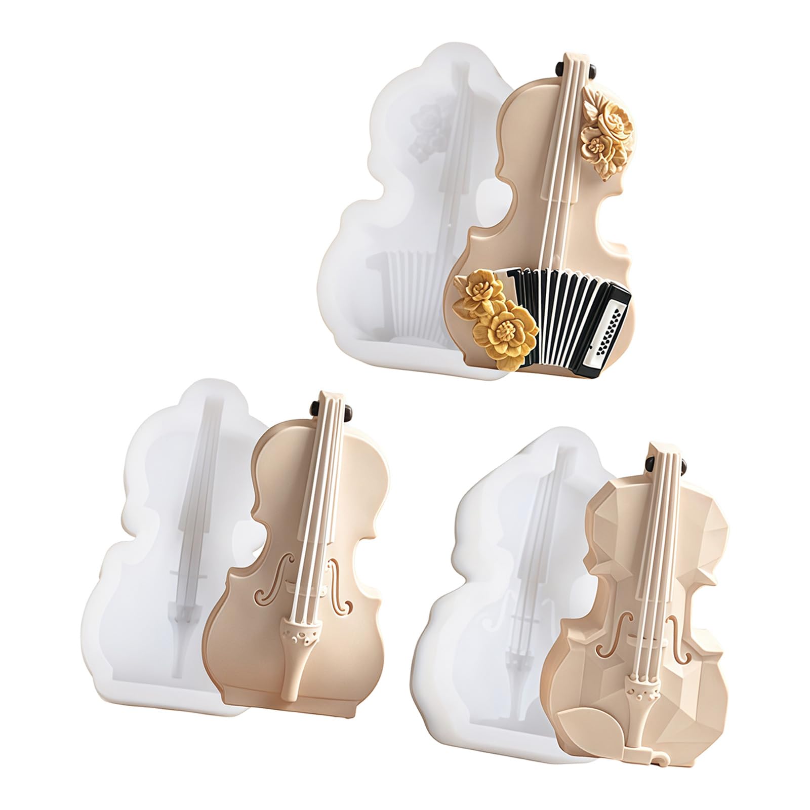 WGBOSMG Gifts Room Decors Decorations Castings Mold 3D Silicone Handicrafts Making Baking Mold Epoxy Resin
