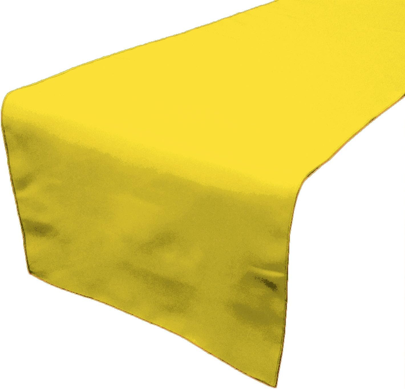 Zen Creative Designs Solid Poplin Table Runner Kitchen Picnic Party Venue Table Decor (24" by 108", Silver)