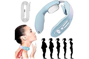 EMS Neck Acupoints Lymphvity Massager Device, Lymphatic Drainage Machine