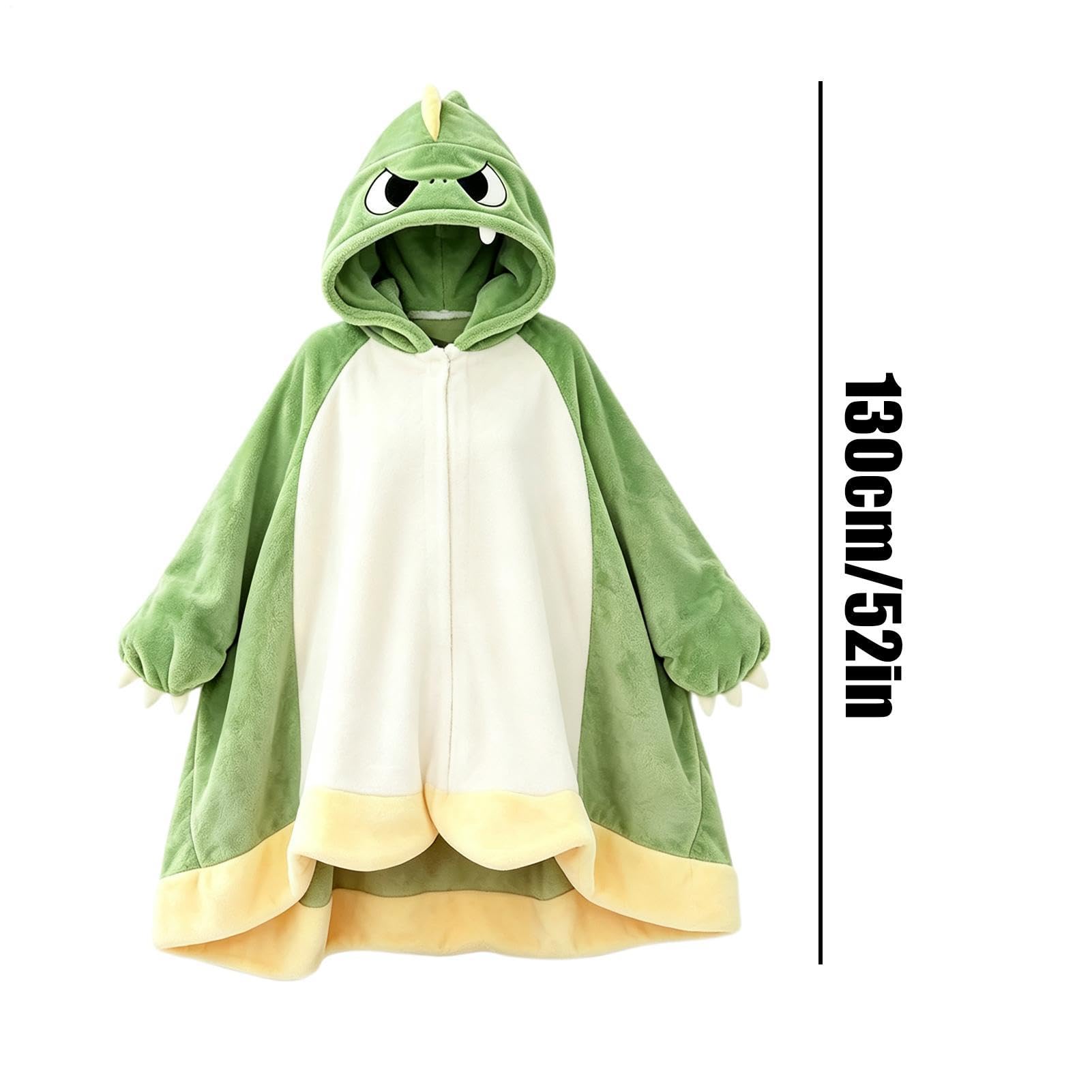 Manta Con Capucha Animal Para Adultos Halloween Chal Con Capucha