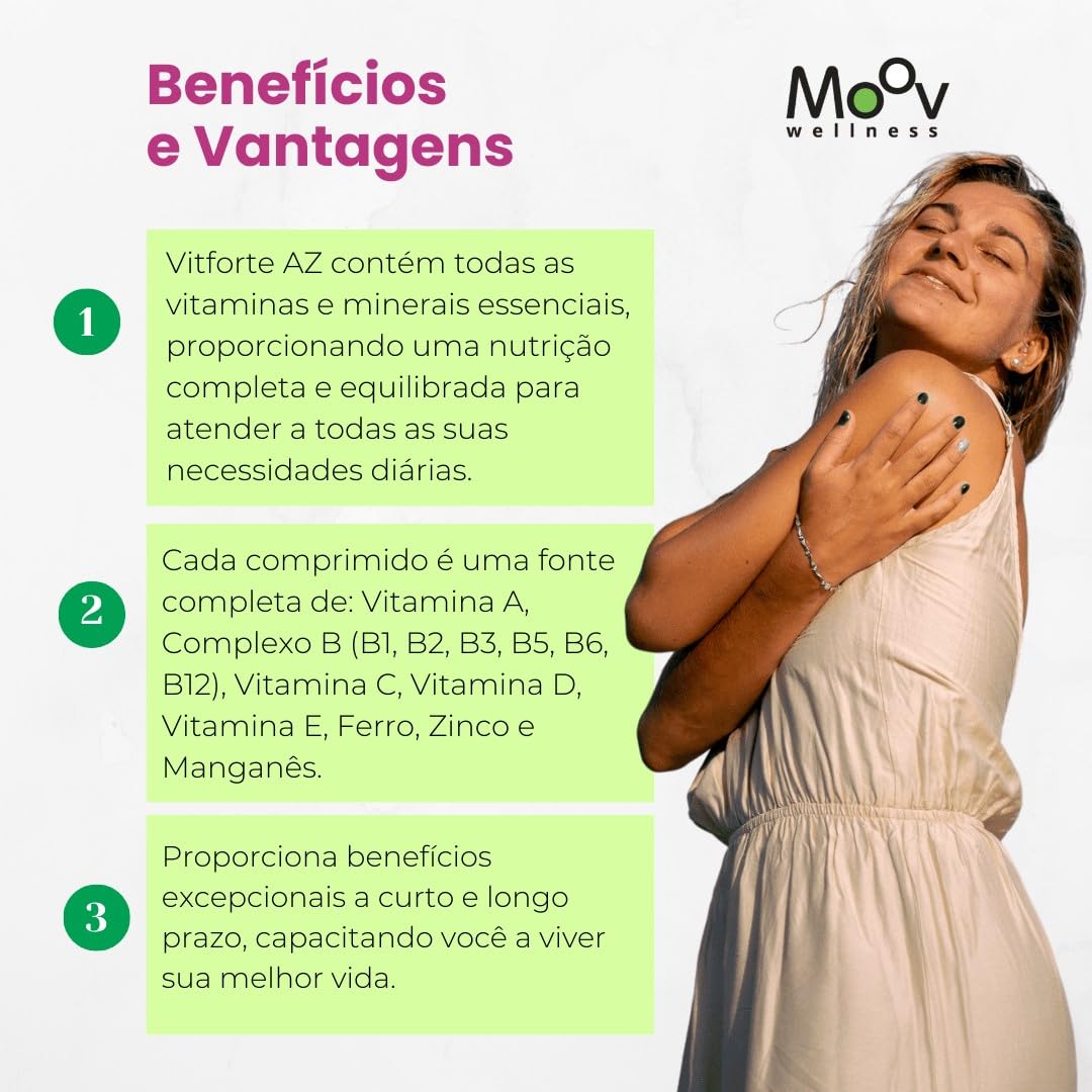 3 Vitforte Multivitamínico A-z Saúde Energia 180 Cp em promoção! Veja a oferta e mais achadinhos de Vitaminas & Suplementos 5 Hoje é o melhor dia para comprar 3 Vitforte Multivitamínico A-z Saúde Energia 180 Cp com aquele preço maroto! Promoção! Aproveite a oferta! 5