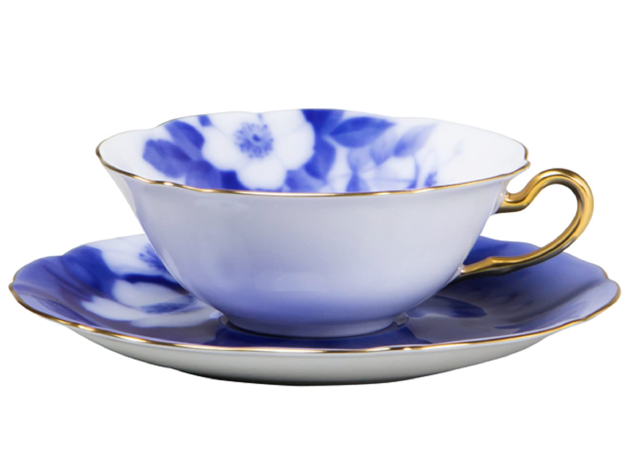 大倉陶園陶額ホワイトローズ