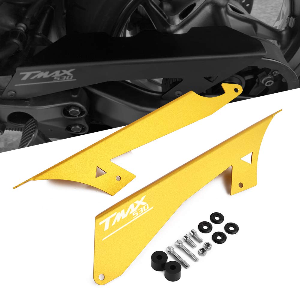 Copri Cinghia Protettiva In Alluminio Per TMAX 530 2017-2019 - Accessorio Moto Decorativo - Foto 2