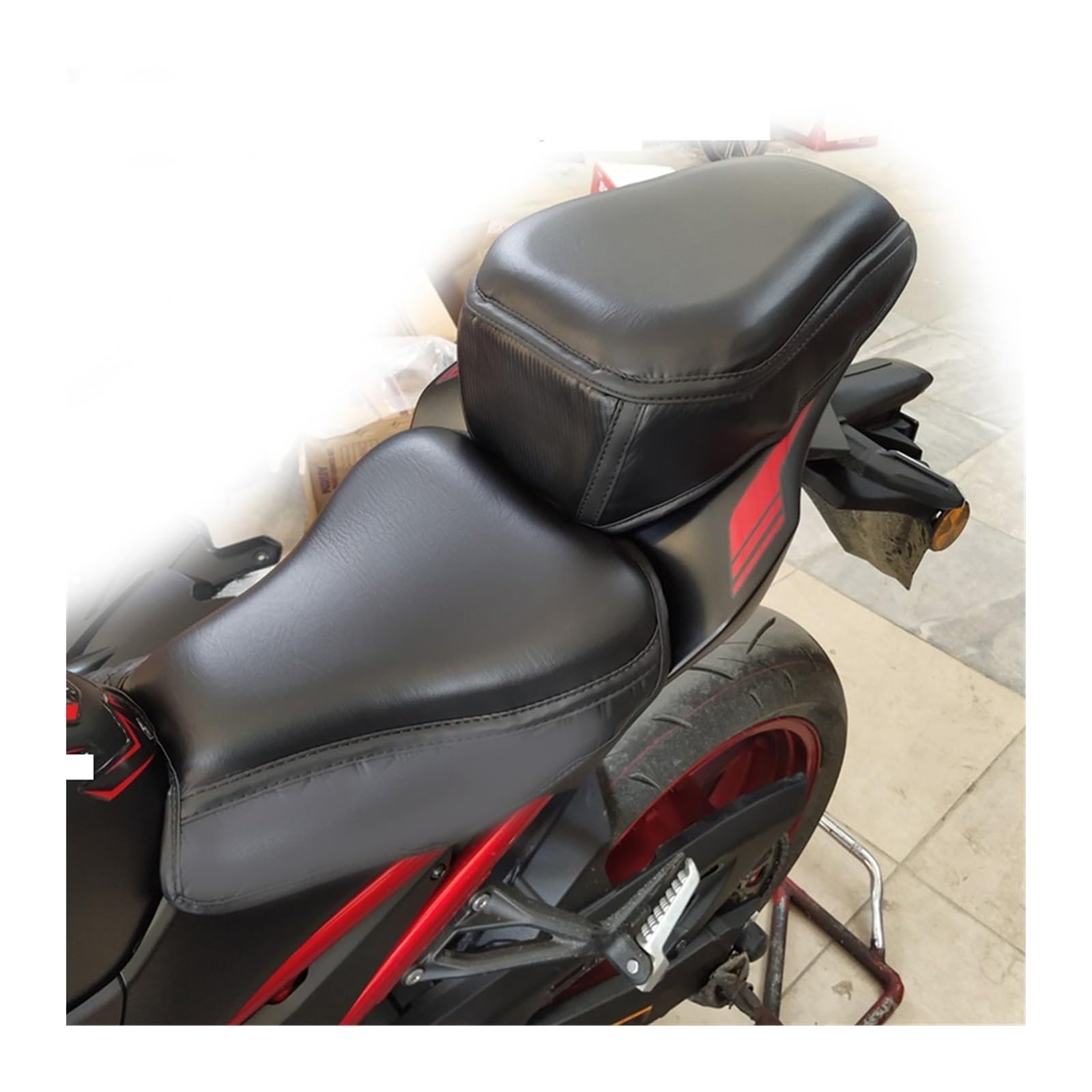 Per KAW&ASAKI Z900 Cuscino Per Moto Cuscini Morbidi E Confortevoli In Spugna Coprisedile In Rete Traspirante Protezione coprisedili