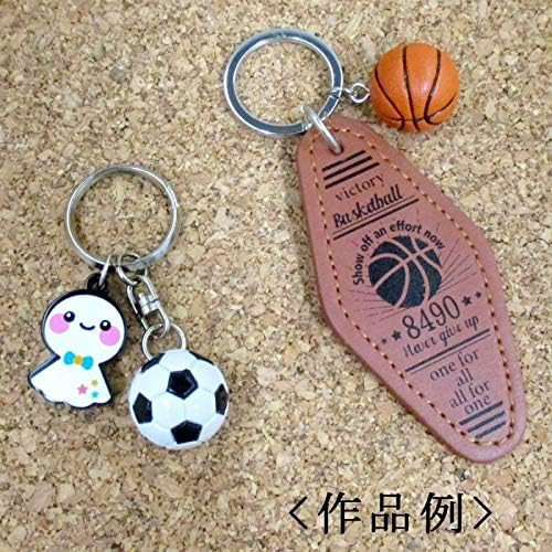 Amazon Co Jp バレーボール 42ヶ入 部活 スポーツ 運動 チャーム パーツ お揃い 手作り ストラップ キーホルダー ホビー 通販