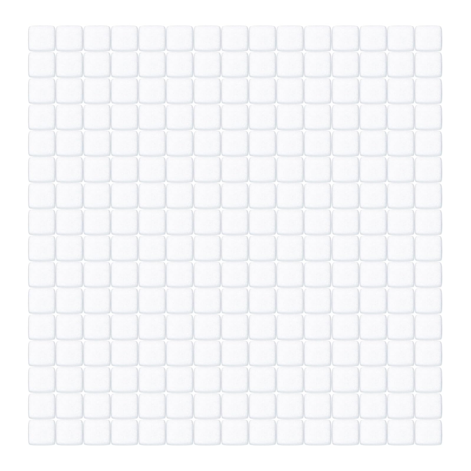 450pcs 1x1cm Square Glass Mosaic Tiles for DIY Crafts, Mini Mosaic Pieces for Home Decoration and Art Projects, Glass Tiles for Wall and Scrapbooking