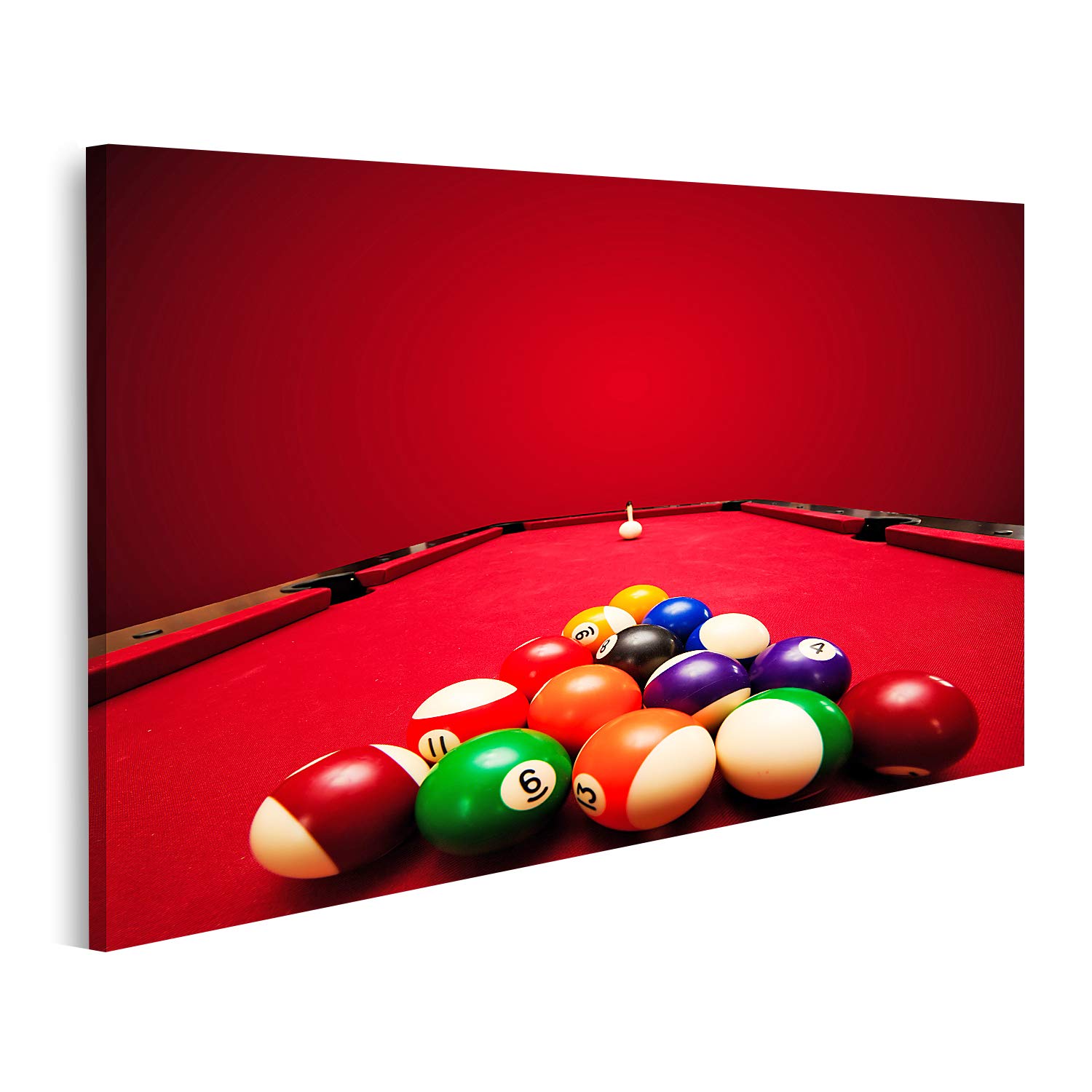 Billard Queue aus Holz 1/2 Billiard Cue 145cm mit Köcher (Neu (gemäss